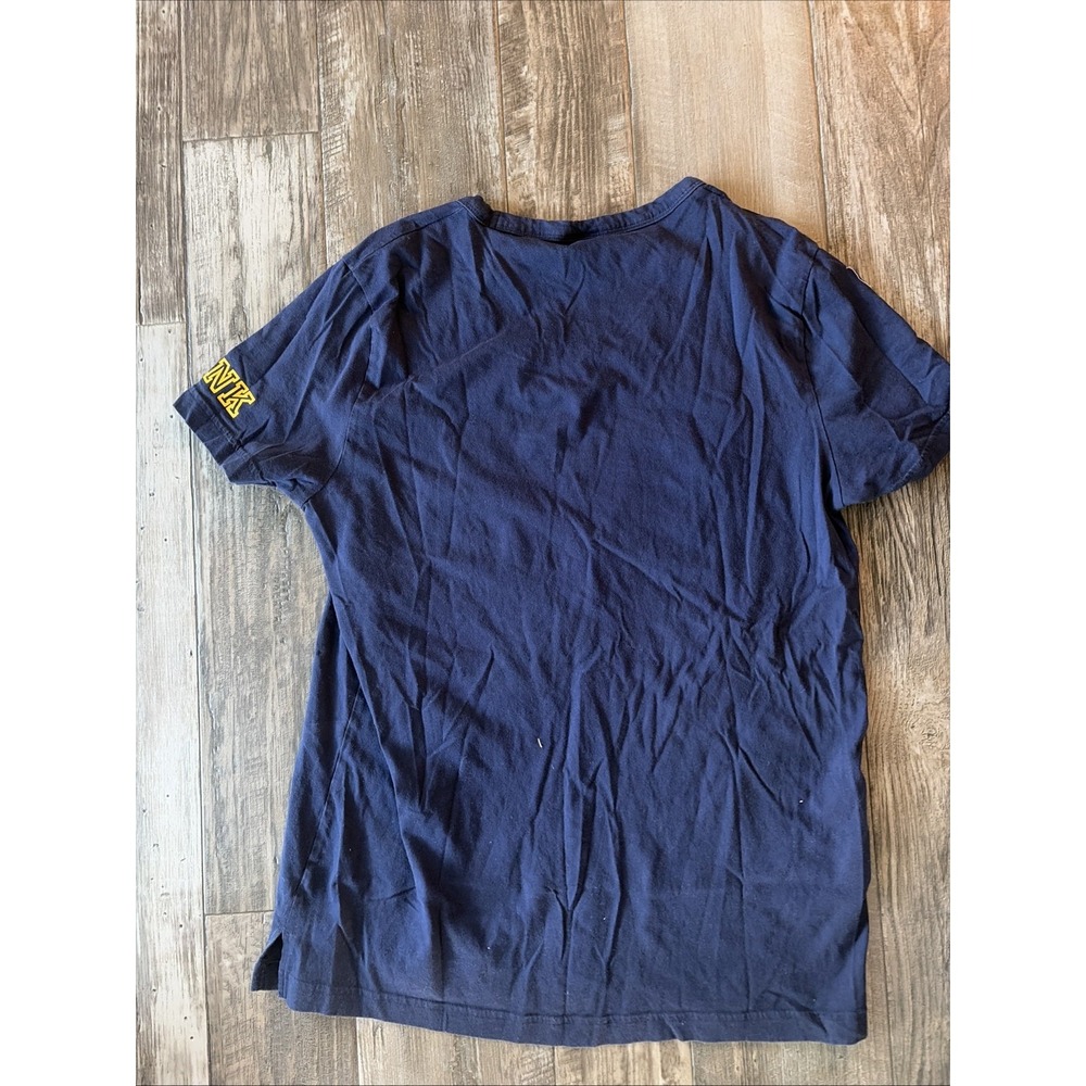 Victoria's Secret Pink University‎ Of Michigan Women's Size Large T Shirt V Neck - Picture 5 of 7